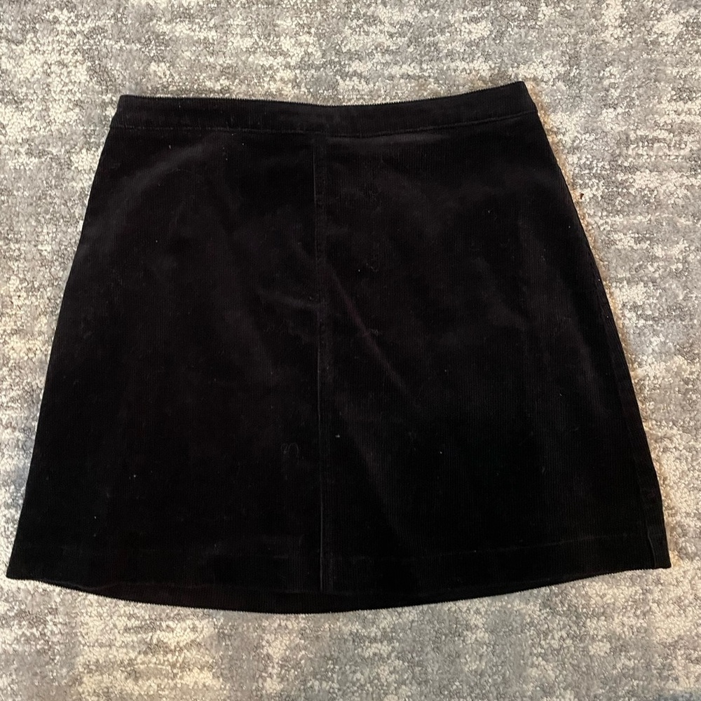 Corduroy Mini Skirt